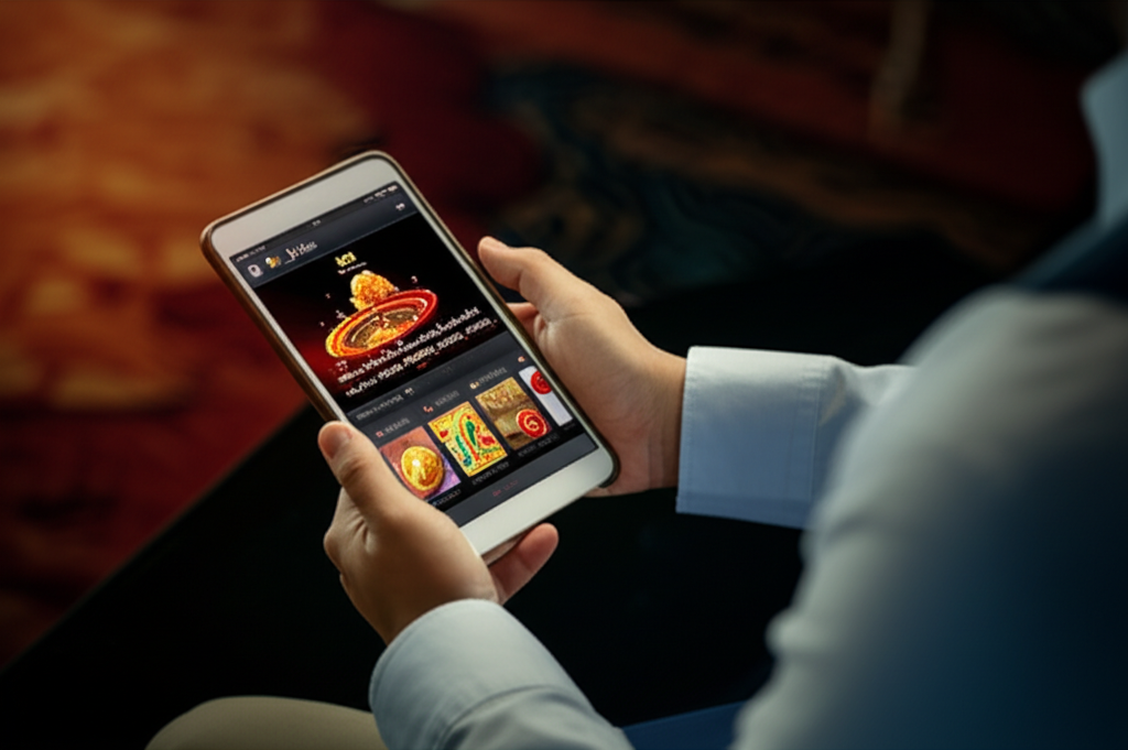 ผู้เล่นชาวไทยกำลังเลือกแพลตฟอร์มคาสิโนออนไลน์บนสมาร์ทโฟนและแท็บเล็ตอย่างตั้งใจ