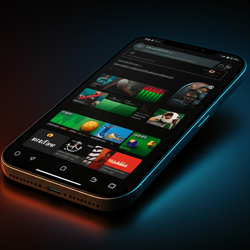 ภาพหน้าจอสมาร์ทโฟนแสดงแอพติดตามผลกีฬาหลายแอพพร้อมกราฟและสถิติสด